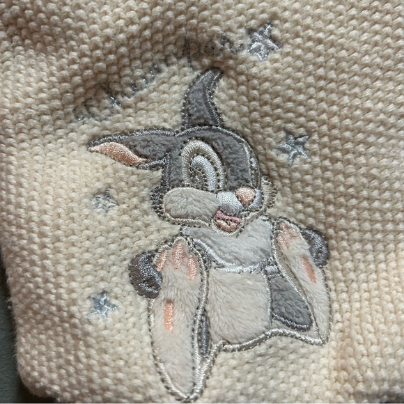 Disney Cream bunnies sweater (size 3-6 months) - Picture 4 of 8